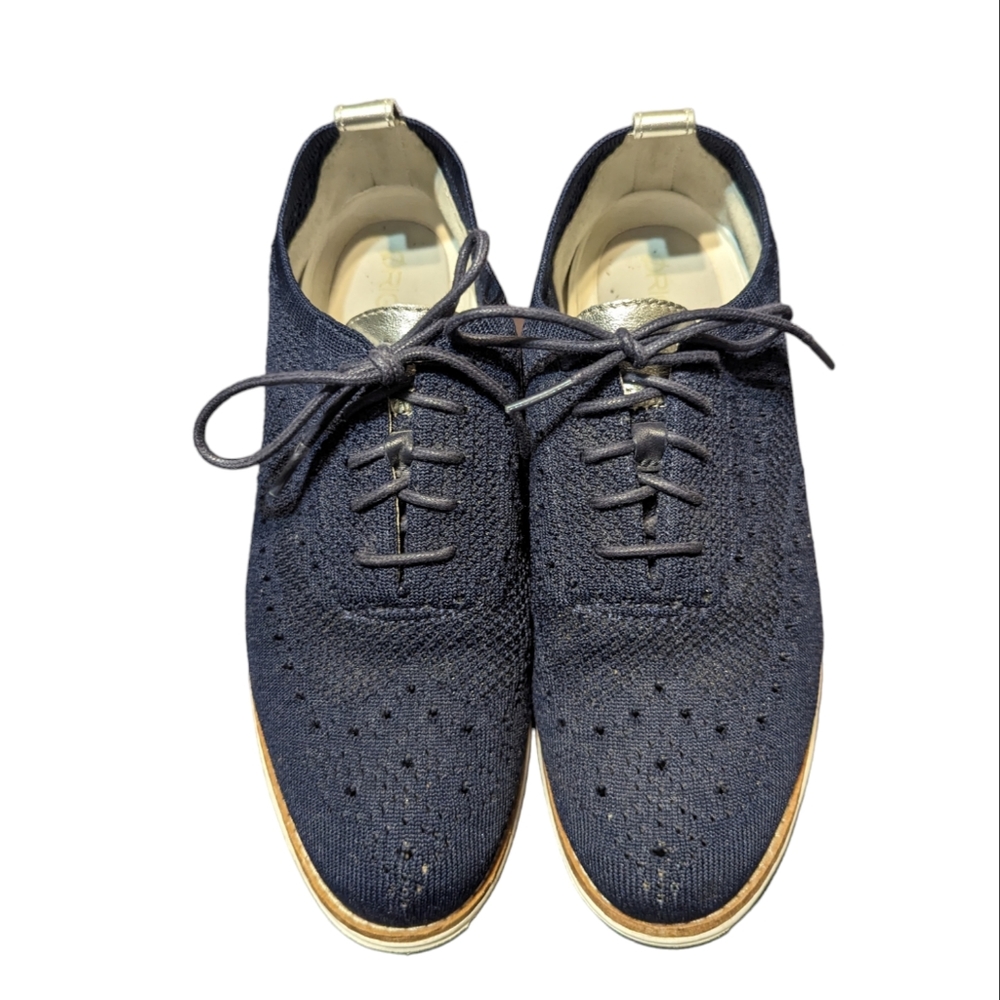 Cole Haan Blue Oxfords EUC